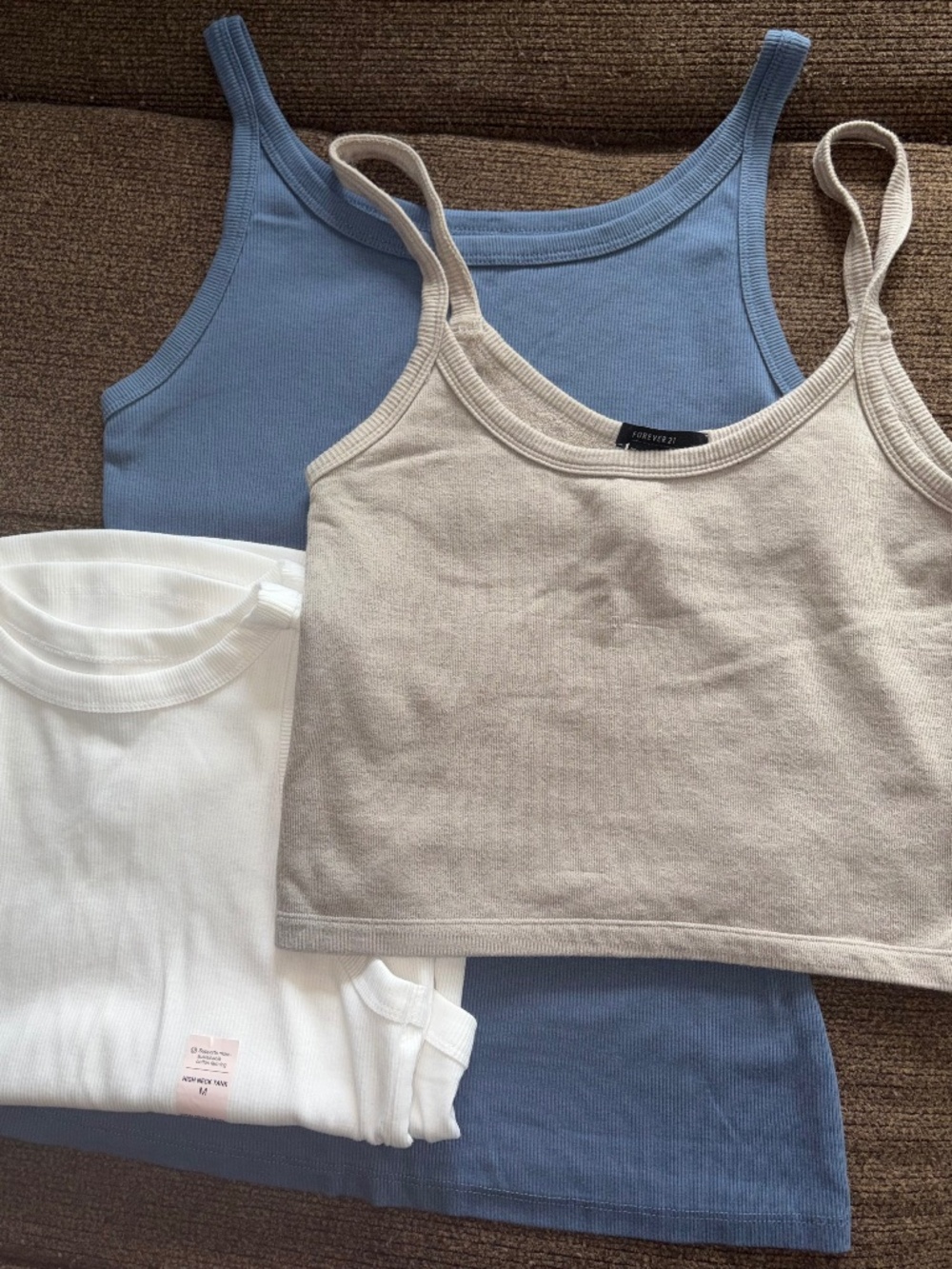 4 tank tops medium and large